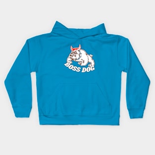 boss Dog Kids Hoodie